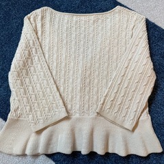 【Herlipto】cropped pearl cardiganの画像