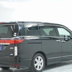 【自社ローン対象】日産　エルグランド〇ミニバン〇両側電動スライドドア〇ハーフレザーシート〇HDDナビ〇フルセグ〇Bluetooth〇バックカメラ〇後席モニター〇DVD再生〇ETCの画像