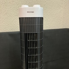 アイリスオーヤマ タワーファン　2021年購入　3シーズン使用 タワーファン 扇風機 アイリスオーヤマ スリムファン 稼働品 左右首振りの画像
