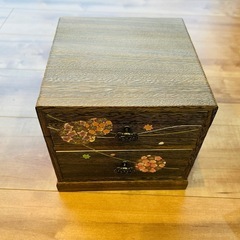 【未使用品】会津　やまごの桐　小物入れ