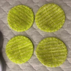 軽い力で拭き掃除できる電動モップの画像
