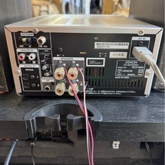 E2303   スピーカー　コンポ　CDレシーバー　DENON Pioneer  iPhone接続可能　動作確認済みの画像