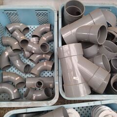 塩ビ継手■蓋などいろいろ■売ります！の画像