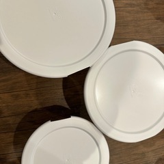 HARIO 耐熱ガラスボウル　3つ蓋つき