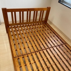 　【決まりました】セミダブル　ベッドの画像