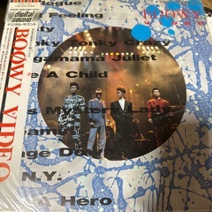 レーザーディスク　BOOWY VIDEO LD