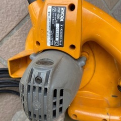 RYOBIのブロアー　チャックに難ありの画像