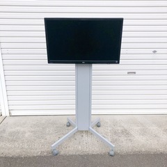LG 27インチモニター　ハヤミ工産スタンドセット 