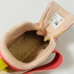 【New Balance 223】ベビーシューズ12㎝ピンク/軽量　左足の画像