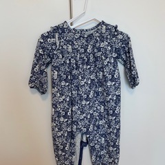 GAP 花柄ロンパース 60