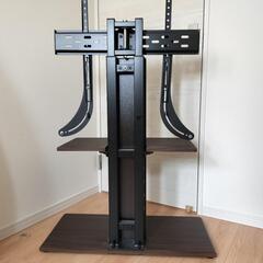 テレビスタンド　32〜65インチ対応　サウンドバースピーカーブラケット付き　の画像