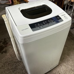 全自動洗濯機 日立 5kg 上開き ホワイト NW-50C