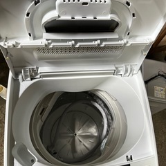 全自動洗濯機 日立 5kg 上開き ホワイト NW-50Cの画像