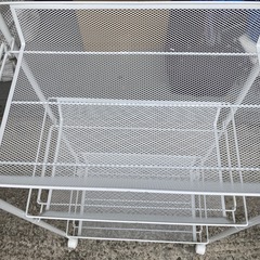 🌟文章お読みください🌟A-1142収納キャスター付きラック‼️美品です❣️の画像