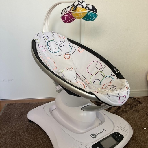 美品！！4moms 電動バウンサー 楽天市場】バウンサー 新生児 電動 ベビーバウンサー 4moms