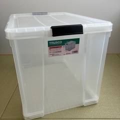 「お話し中」　大容量ボックス　クリアライトボックス　収納ボックス　