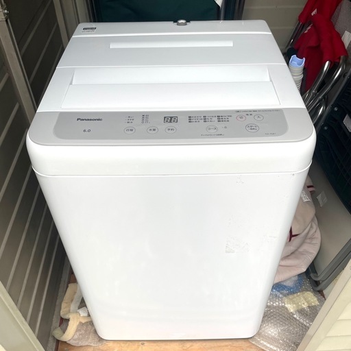 Panasonic 洗濯機 NA-F6B1 6kg パナソニック 2023年製 2023年製