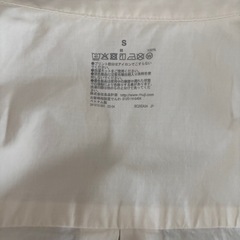無印良品　洗いざらし　ブロード　レギュラーカラー長袖ワンピースの画像