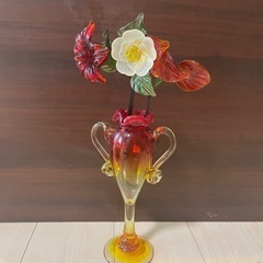 琉球ガラス　花瓶