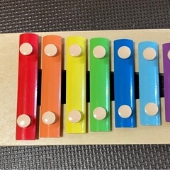 知育おもちゃ　ハンマー　鉄琴　　　の画像