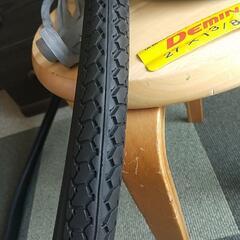 タイヤ＋チューブ ペア フラップ付き 27x1-3/8の画像