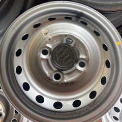 スズキキャリィ純正ホイール12インチ新車外し