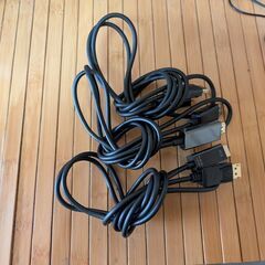 DP HCMI ケーブル3個セット中古