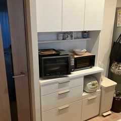 ニトリのキッチンボード（ソレル 100KB 
WH）