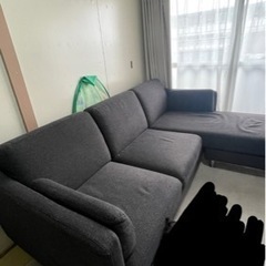 Ｌ字型ソファー今週木曜日までの投稿
