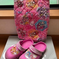 プリキュア　サンダル　シューズ袋