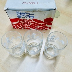 丸井オリジナル・フラワータンブラー（未使用品）の画像