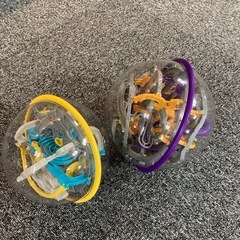 立体パズル 3D立体迷路 知育玩具 ボール型 迷路パズル ラビリ...