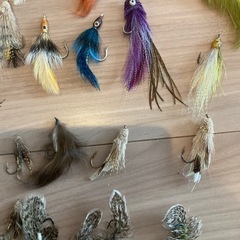 🎣フライフィッシング。毛針。ルアーの画像