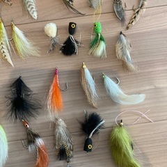🎣フライフィッシング。毛針。ルアーの画像