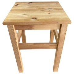 NO.2426 IKEA イケア ODDVAR オドヴァル スツール 木製 家具 中古の画像
