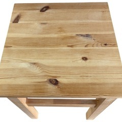 NO.2426 IKEA イケア ODDVAR オドヴァル スツール 木製 家具 中古の画像