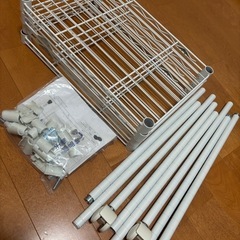 ルミナスカラースチールラックの画像