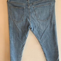 UNIQLO JEANS ライトブルー デニムパンツの画像