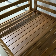 木製二段ベッド【町田市再生家具】250586の画像
