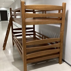木製二段ベッド【町田市再生家具】250586