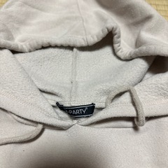 Mサイズ ベージュ パーカーの画像