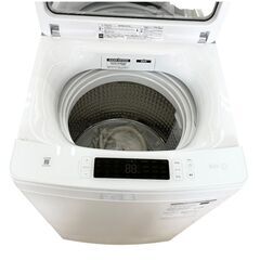 【ドリーム池田店】★ジモティー割対象品★ハイアール　8.5kg洗濯機　ホワイト　JW-KD85B　2022年製　給水ホース付き　IKZ-899の画像