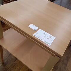 ★ジモティ割あり★  コタツ ライトブラウン H39×D75×W...