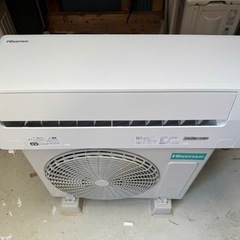 Hisense2022年製6畳〜8畳(本体＋工事代も含む)