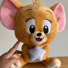 新品　トム&ジェリー　おやすみビックぬいぐるみ