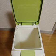 アスベル ゴミ箱 20L グリーン おむつ用プッシュペール エバンの画像