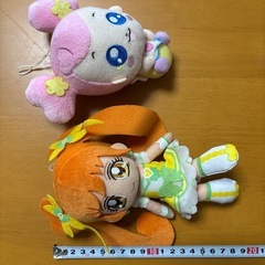 ドキドキプリキュア　マスコット　ぬいぐるみ　2つでの画像