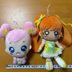 ドキドキプリキュア　マスコット　ぬいぐるみ　2つで