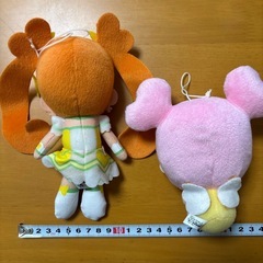 ドキドキプリキュア　マスコット　ぬいぐるみ　2つでの画像