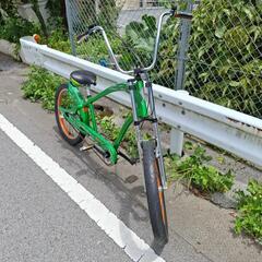 ⏹️程度良しラットフィンク自転車　3段ギア付き　フロントブレーキの画像